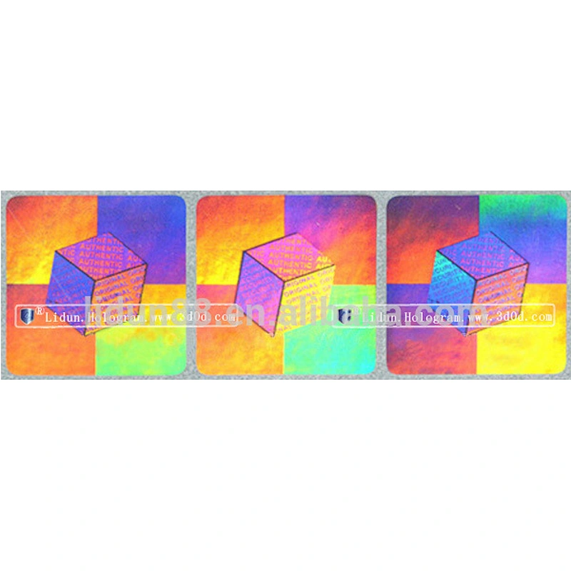laser label hologram printer hologram sticker/ label