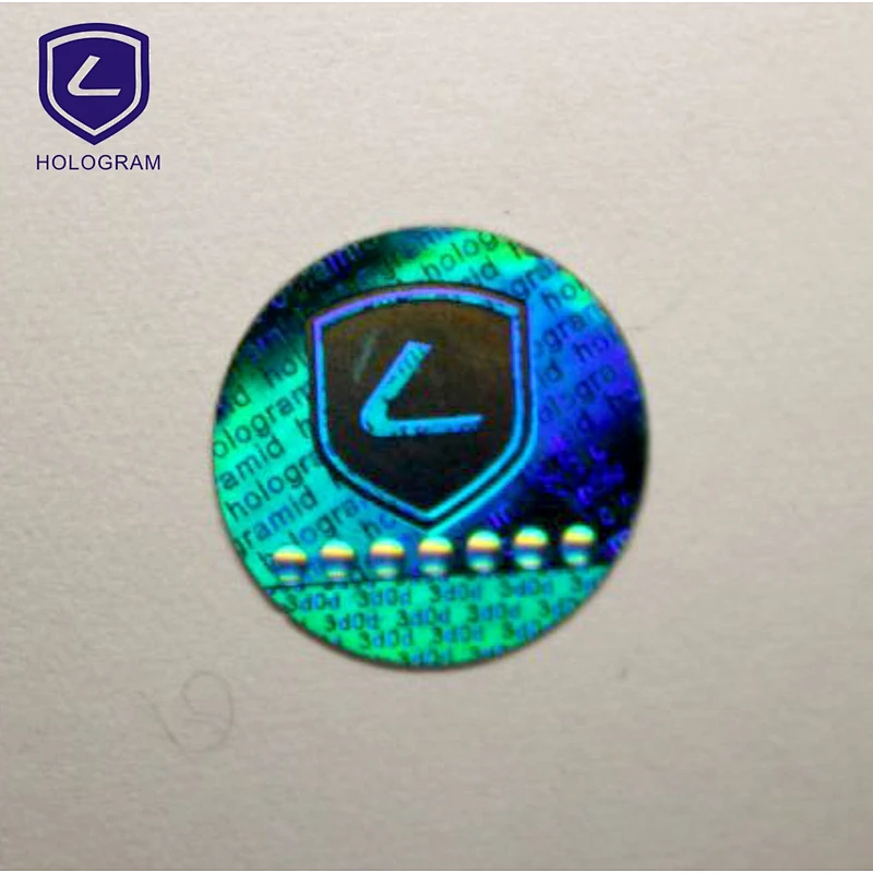 Customization of Private Self-adhesive Label Waterproof PE Printed Label Sticker for High Quality Artworks