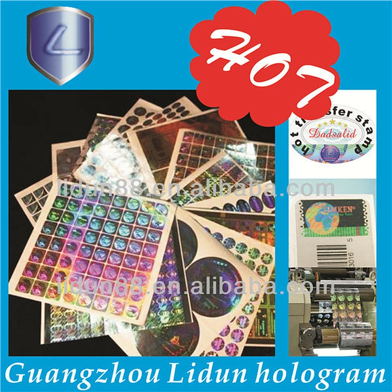 Hot-selling Integrated Safety Holographic Label Made in China