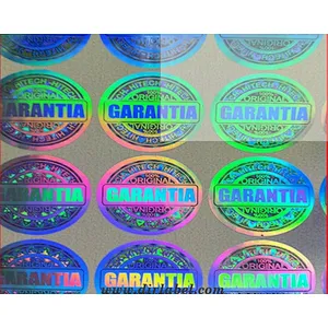 Custom laser anti - counterfeit trademark three - dimensional 3D holographic self - adhesive tamper labels