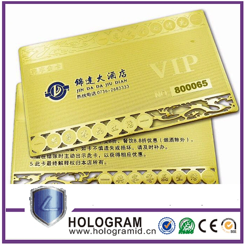 Manufacturer printing popular custom engraved silver metal business card