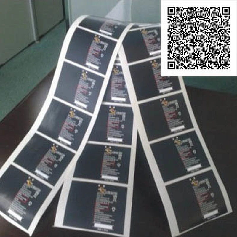 hot sale Self-adhesive 3d crystal domed paper sticker scratch off label in Lidun brand
