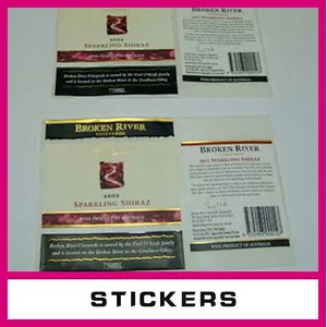 10ml colorful PVC shrink sleeve label for bottled water