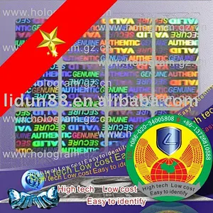 Interference Fringe Hologram / Laser anti-fake stickers