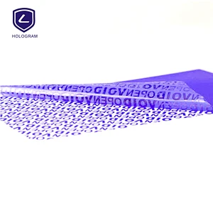 hologram film stickers Security hologram sticker/label,anti-counterfeiting holograms