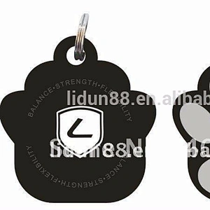 Canada christmas gift new style charming silicone balance energy pet tags