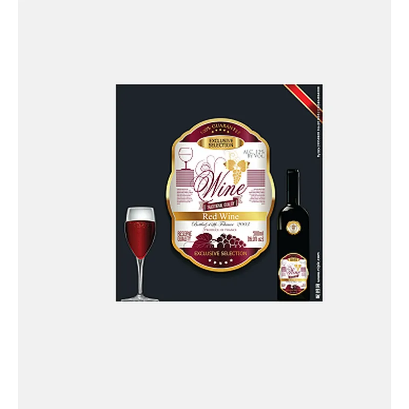 2019 Wholesale Various Customized Wine Label