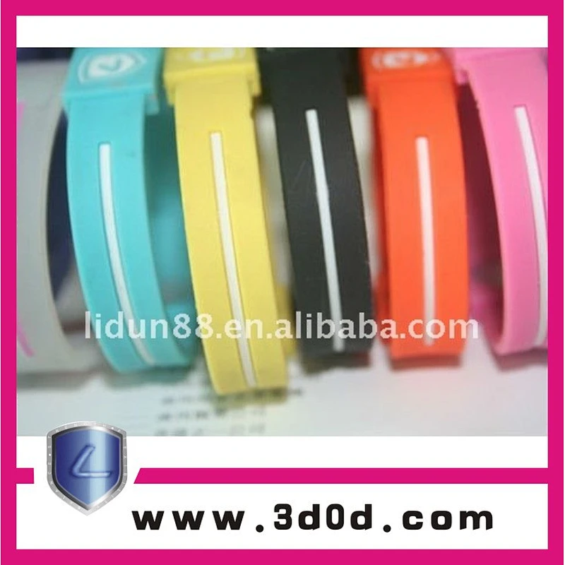 latest silicone anion bracelet for fashion accessories 2017