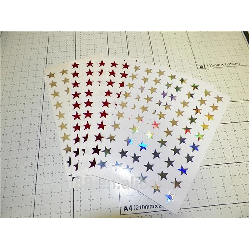 permanent adhesive custom stickers