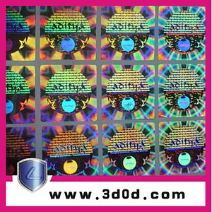 holograms labels and stickers