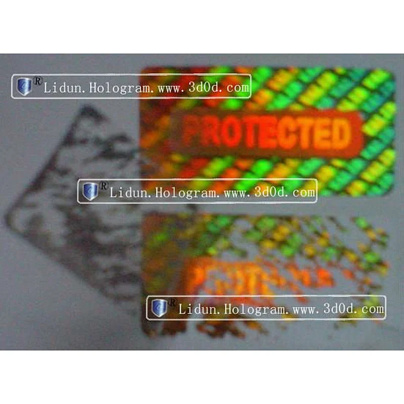 new arrive hgh quality Wholesale Newest Design High Quality hologram scratch off sticker