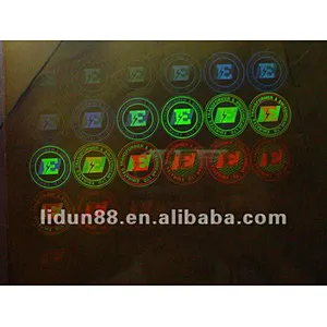 hologram sticker printer label company,hologram barcode label
