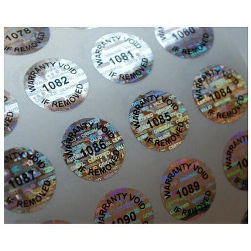 Hologram Labels With Laser Marking,Anti-fake Hologram Label