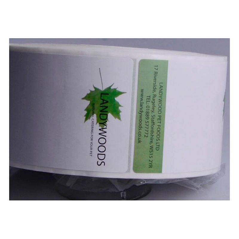 Color adhesive thermal transfer label printing thermal transfer paper