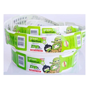 Color adhesive thermal transfer label printing thermal transfer paper