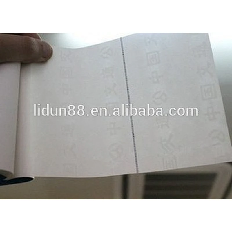 custom cheap security paper with watermark for Certificate printing ...