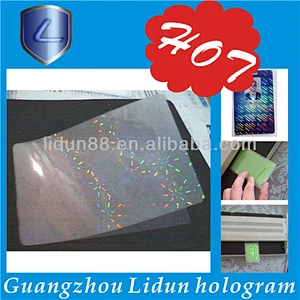3d Security  card/ hologram card/RFID card