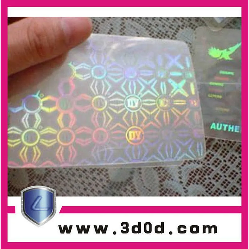 hot sale Custom id card hologram overlay Contactless 1k card