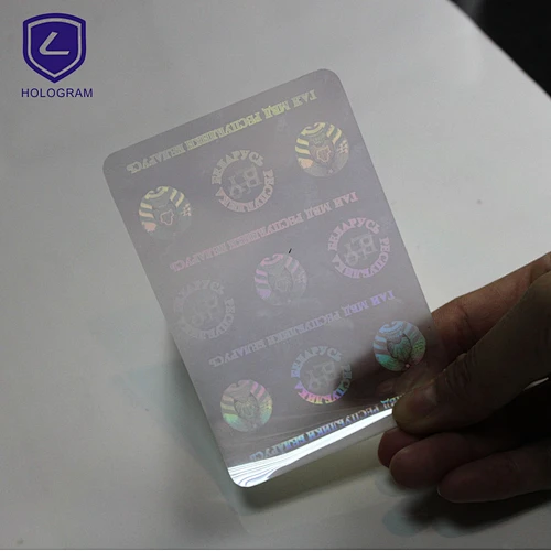 RFIDHY rfid card hologram overlay printer card