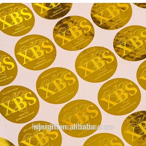 hologram sticker, customized are welcome label