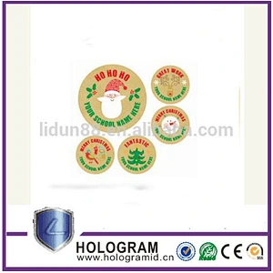 2017 China custom t-shirt shaped stickers, plastic t-shirt printing sticker