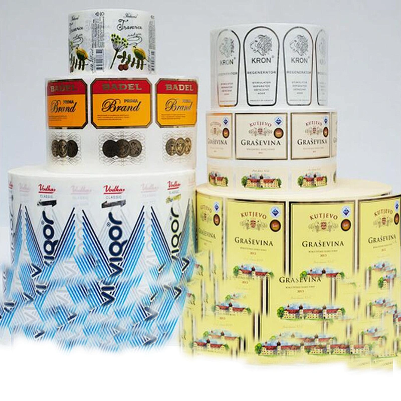 BOPP self-adhesive sticker label for plastic bottles from China ...