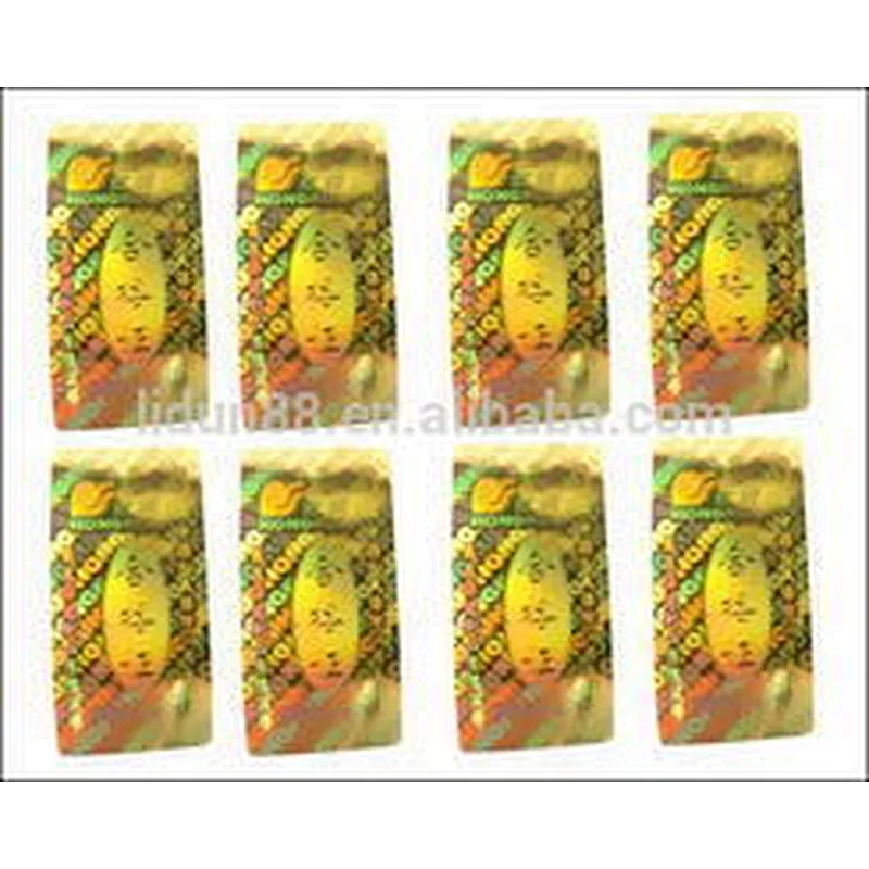 High complicated anti-counterfeited 2D/3D hologram stickers