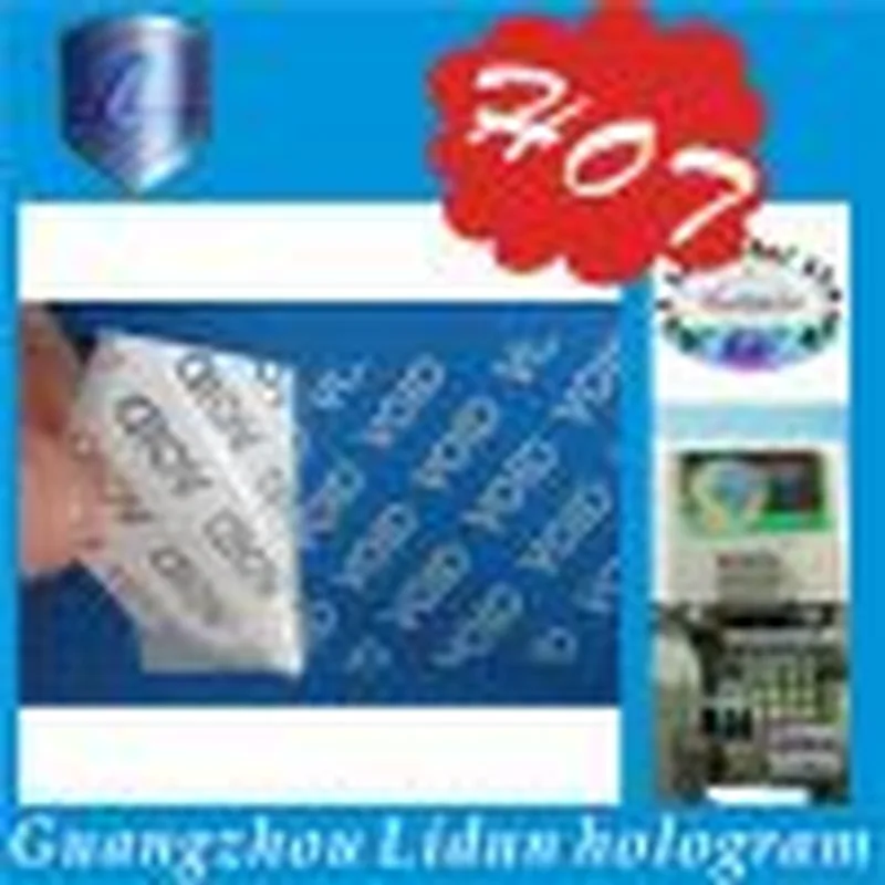 new arrive high-quality scratch label/hologram scratch-off stickers