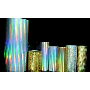 transparent holographic hot stamping foil