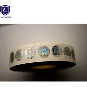 Customized Authentic Certificate Hologram Tamper Evident Label Sticker Seals