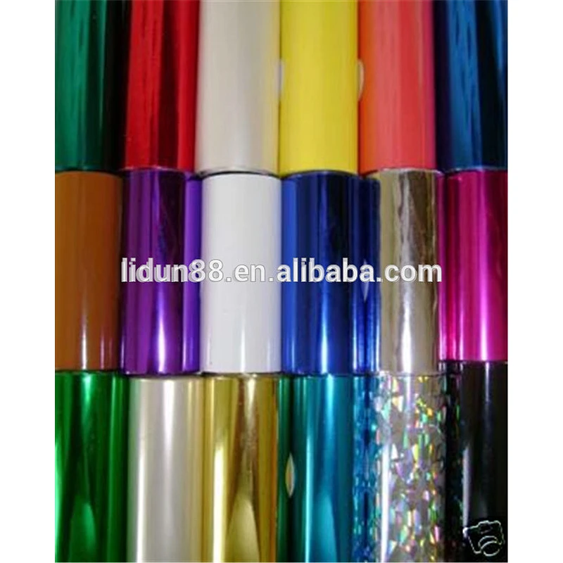 2017 Supply all kinds of hot stamping foil for abs,plastic,paper,pvc,fabrics,etc