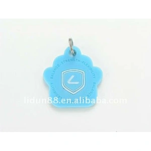 Energy silicon key chain with hologram