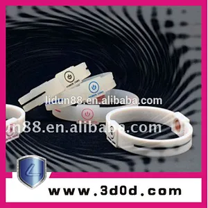 New energy shield silicone wristband with hologram