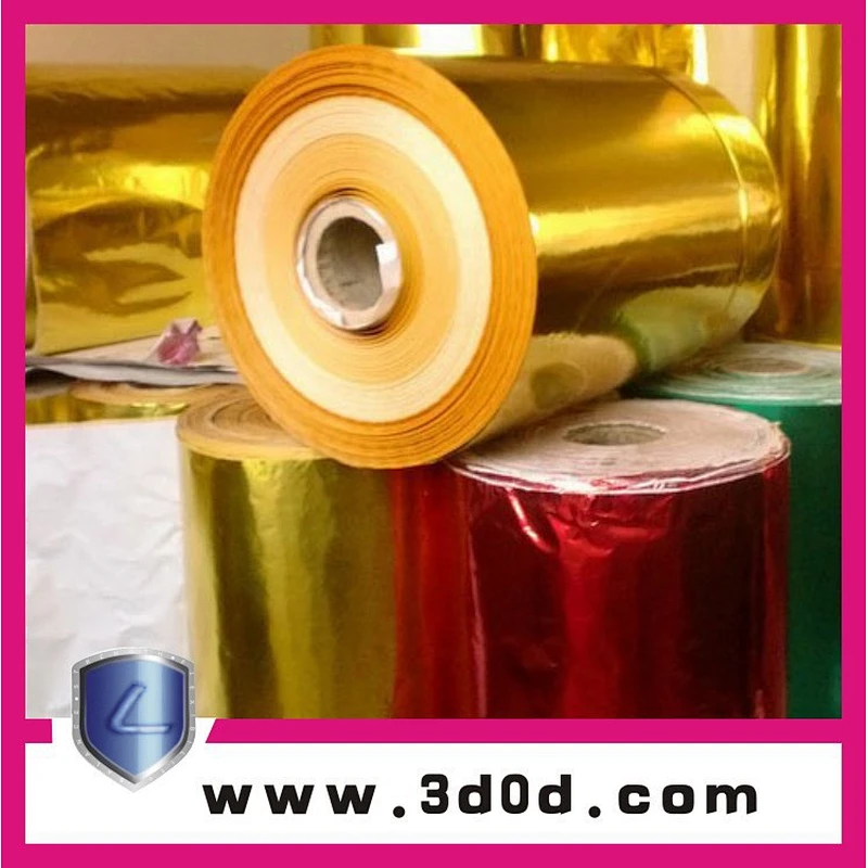 paper B grade hot stamping aluminium transfer foil