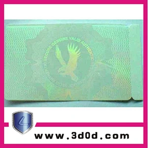 Best quality blank id card hologram card