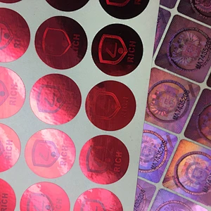 custom transparent hologram overlays