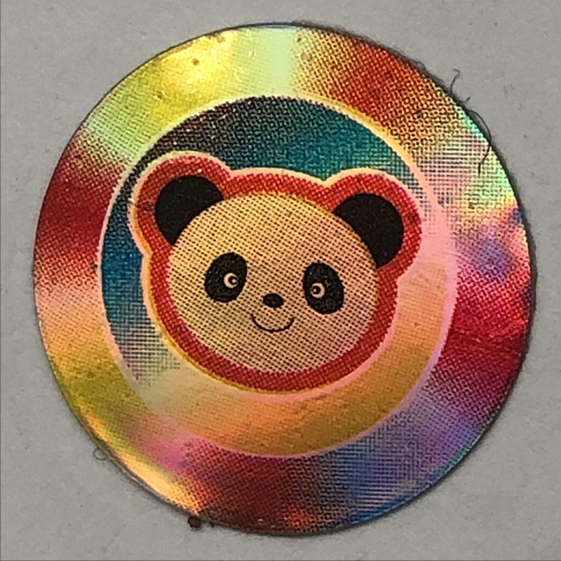 3D Custom Reflective Sticker Label Hologram Sticker