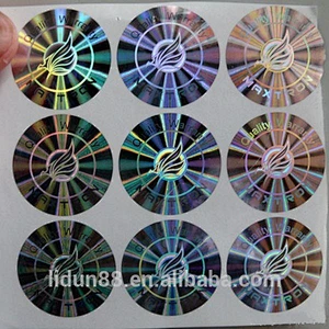 holograms labels and stickers