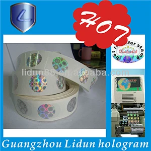 custom hologram hot stamping foil