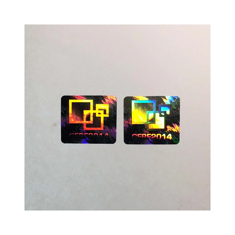 A level electronic high tech 3D Hologram Label Printing