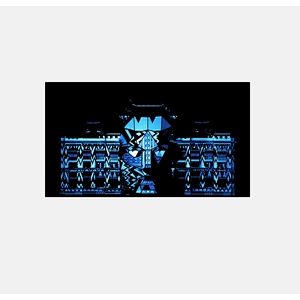 custom sticker gold security 3D hologram