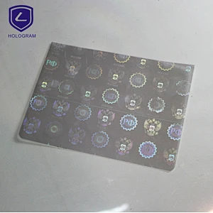 Hot-selling Lidun PVC Bus Card Holographic Overlay Printing Card