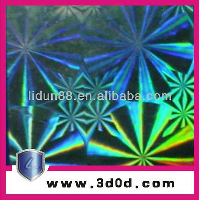Supply all kinds of gift card print hologram