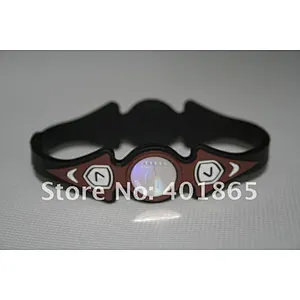 ion silicone rubber bracelet