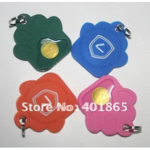 New product animal silicon dog pet tags