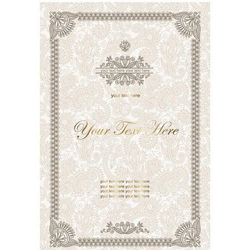 High Quality Cheap Leather Cover File Paper A4 Certificate Holder