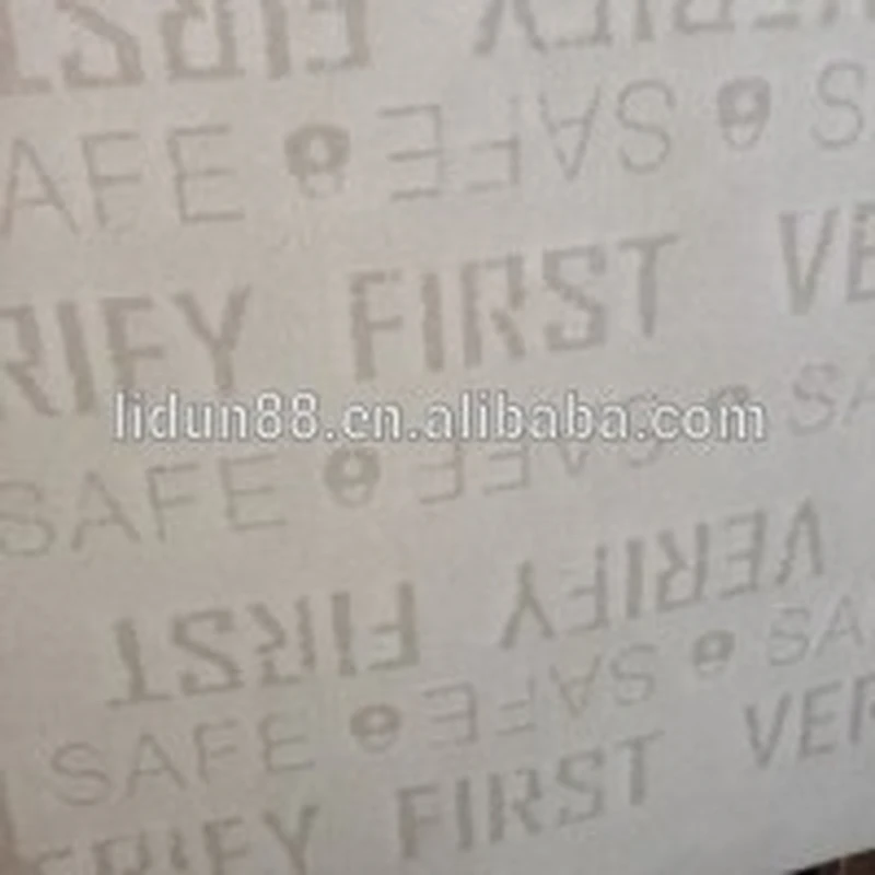 all kinds of security paper with watermark for Certificate printing ...