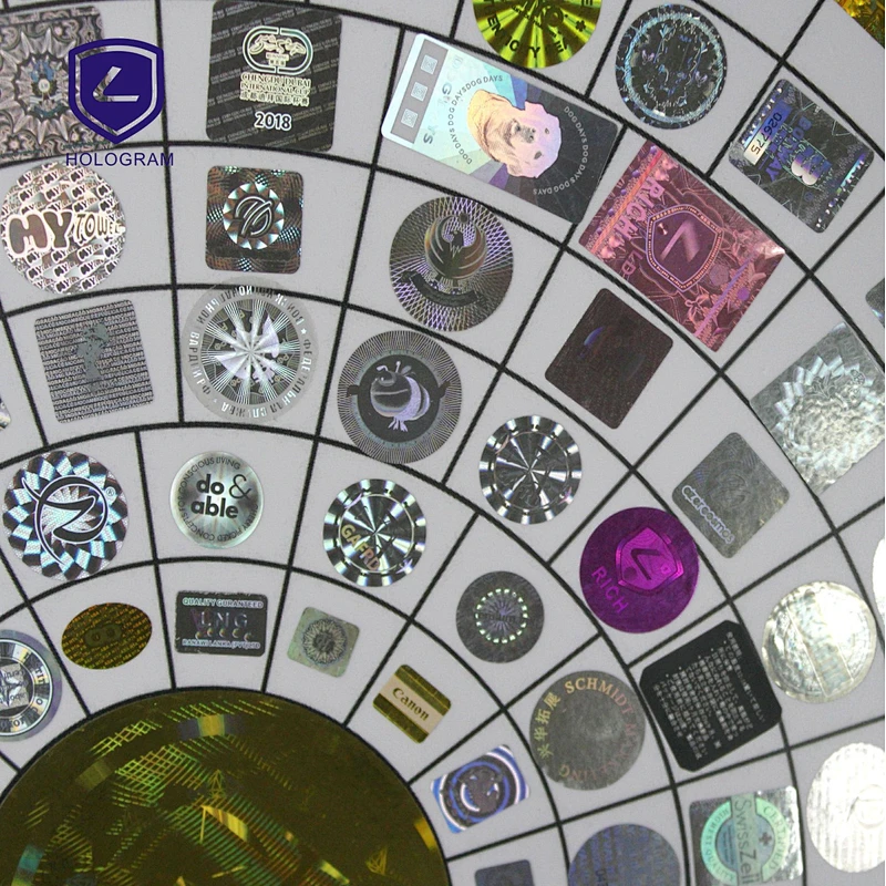 2016 High-grade Technology Anti-counterfeiting Hologram in 2d/3d