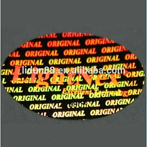 3D holographic sticker/anti-fake labels