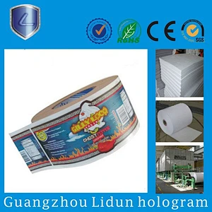 anti-fake PVC hologram customized printing sleeve label for
